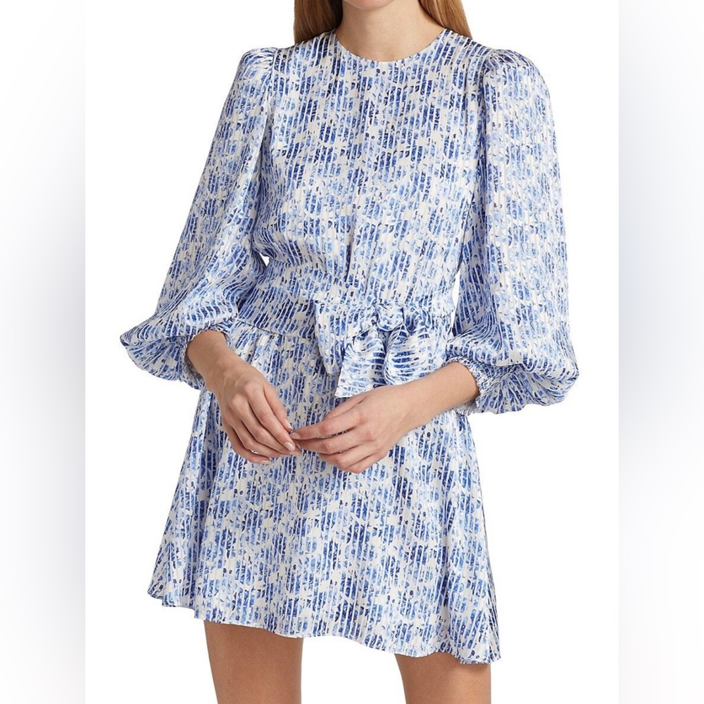 Alice and Olivia Molli Printed Belted Dress - Picture 7 of 13